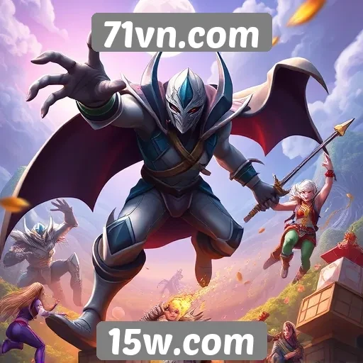 Exploração das principais categorias de jogos em 71vn.com