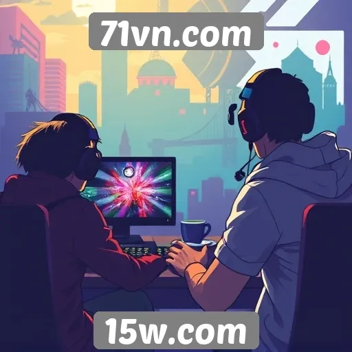 Impacto da comunidade gamer em 71vn.com